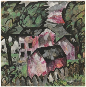 Kazimir Malevich œuvres - Paysage Kazimir Malevich